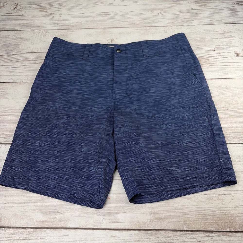 Callaway‎ Men's 36 Golf Shorts Performance Outdoor Blue Micro Pattern